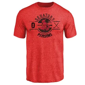 Men's Jackson Parsons Ottawa Senators Insignia Tri-Blend T-Shirt - Red