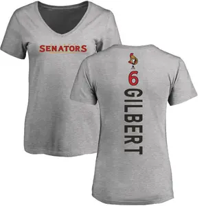 Women's Dennis Gilbert Ottawa Senators Backer T-Shirt - Ash
