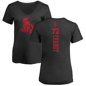 Women's Thomas Chabot Ottawa Senators One Color Backer T-Shirt - Black