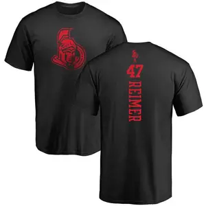 Youth James Reimer Ottawa Senators One Color Backer T-Shirt - Black