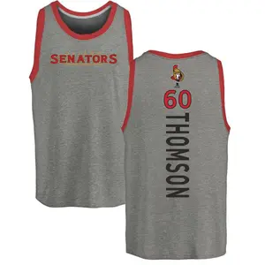 Youth Lassi Thomson Ottawa Senators Backer Tri-Blend Tank Top - Ash